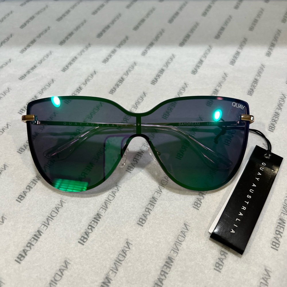 Quay Australia Sunglasses DAYDREAM Gold/Purple Green